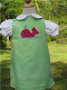 Whale Aline Jumper Dress