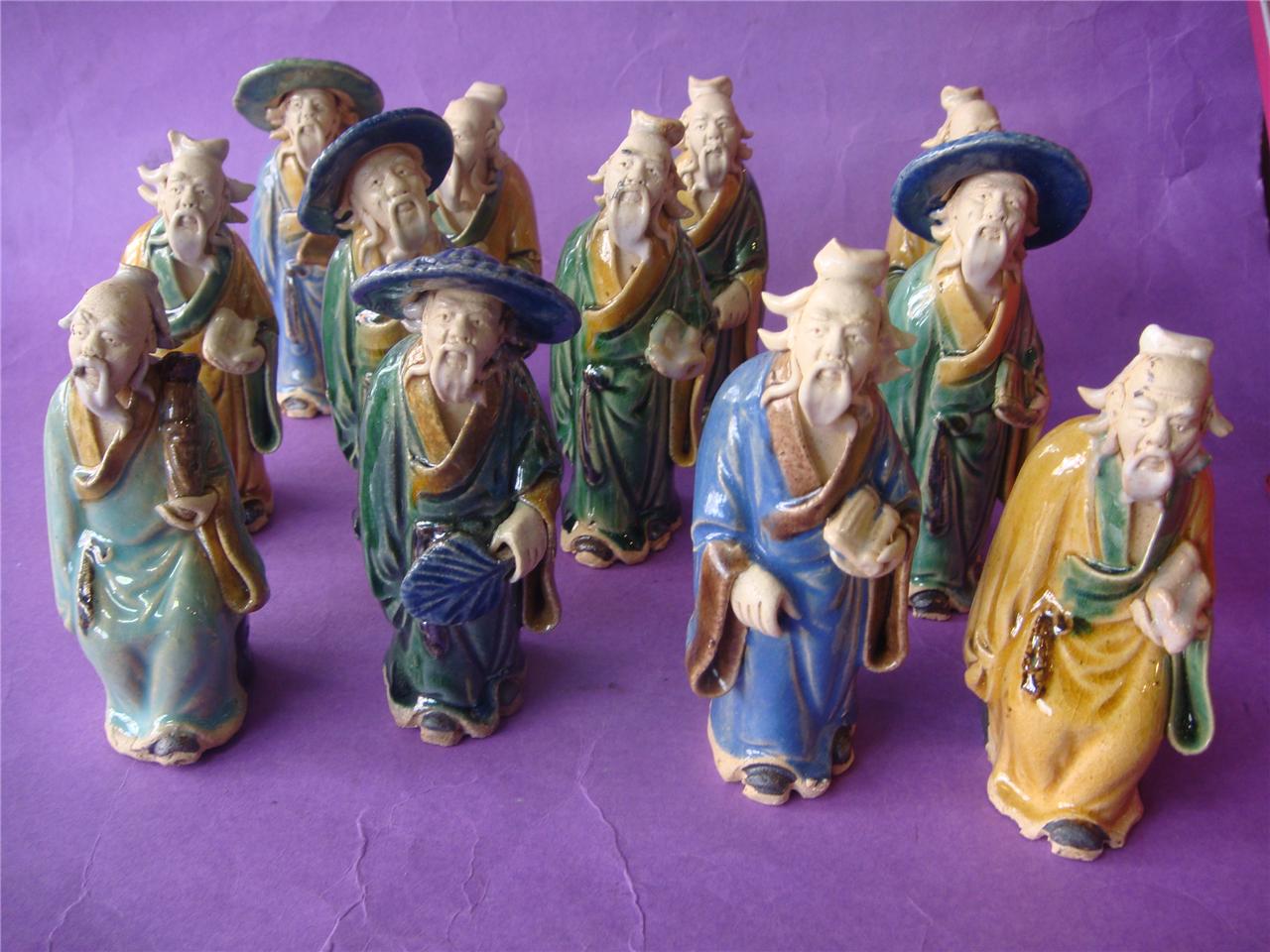 small bonsai figurines