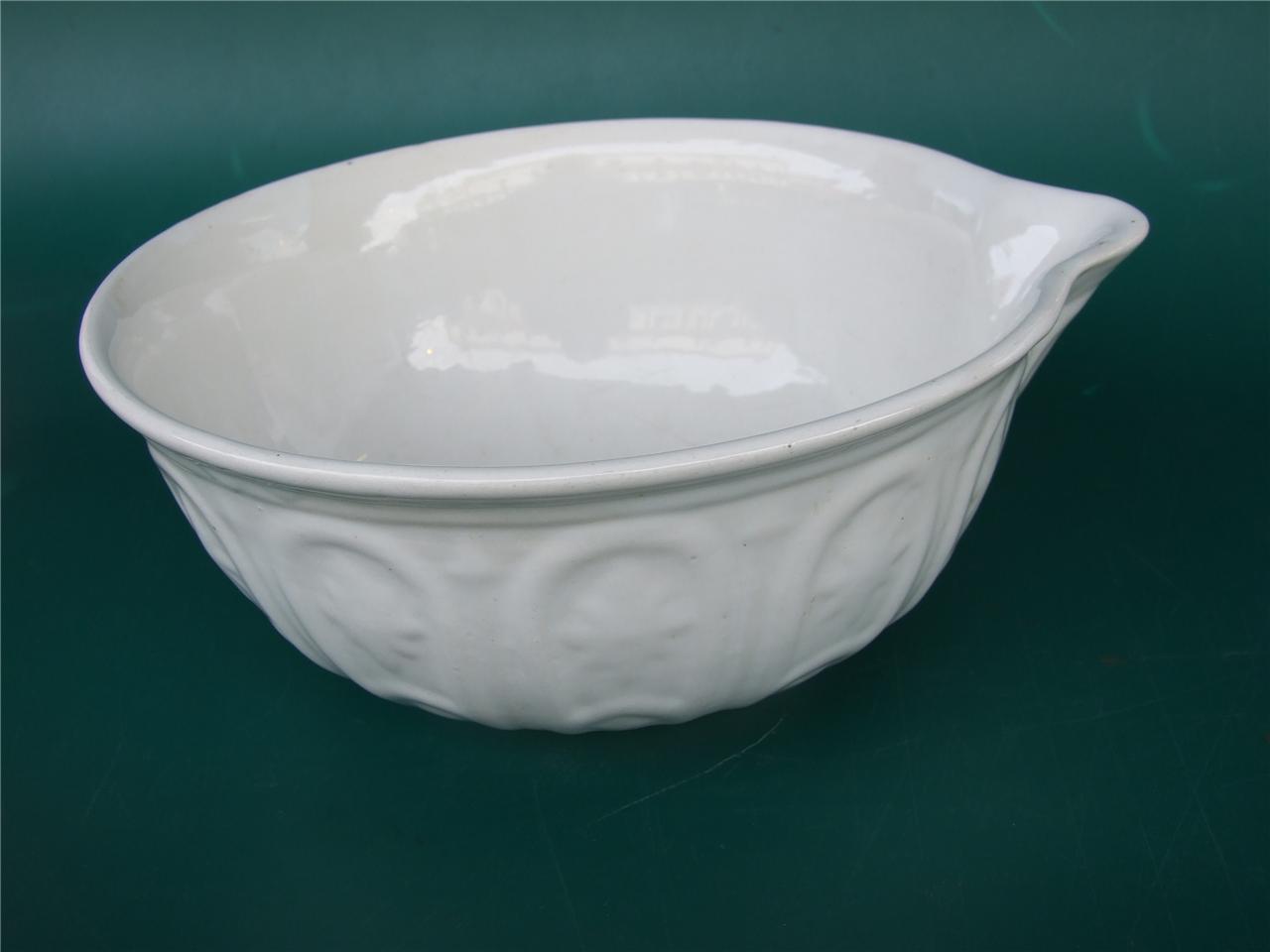 Antique Australian Pottery Bakewells Mixing Bowl Sydney Stamped on Base c.1900 eBay