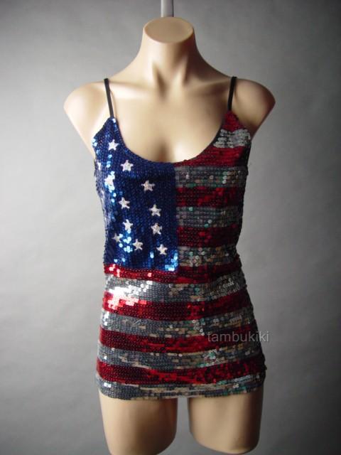 ladies red white and blue tops