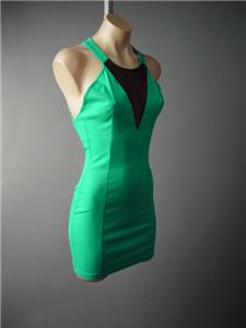 bodycon mv futuristic cyber edgy mesh mini club open dress