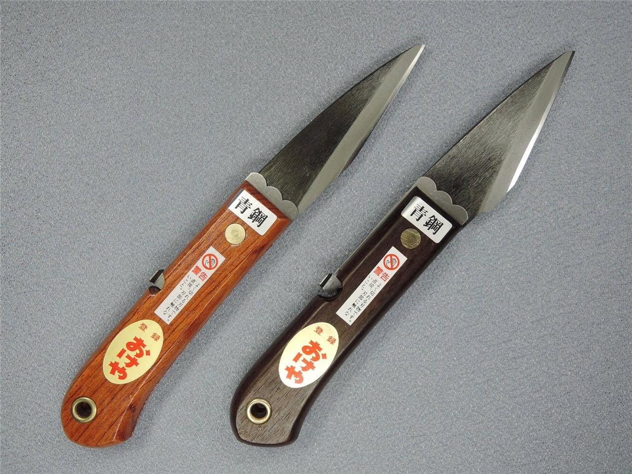 Japanese OKEYA Tsugiki Kogatana Folding Grafting Knife Woodcraft Black