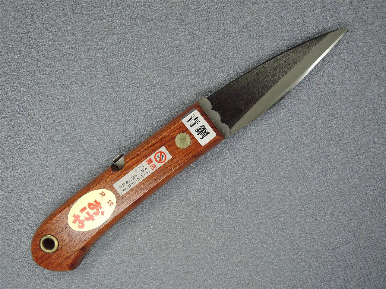 Japanese OKEYA Tsugiki Kogatana Folding Grafting Knife Woodcraft Black