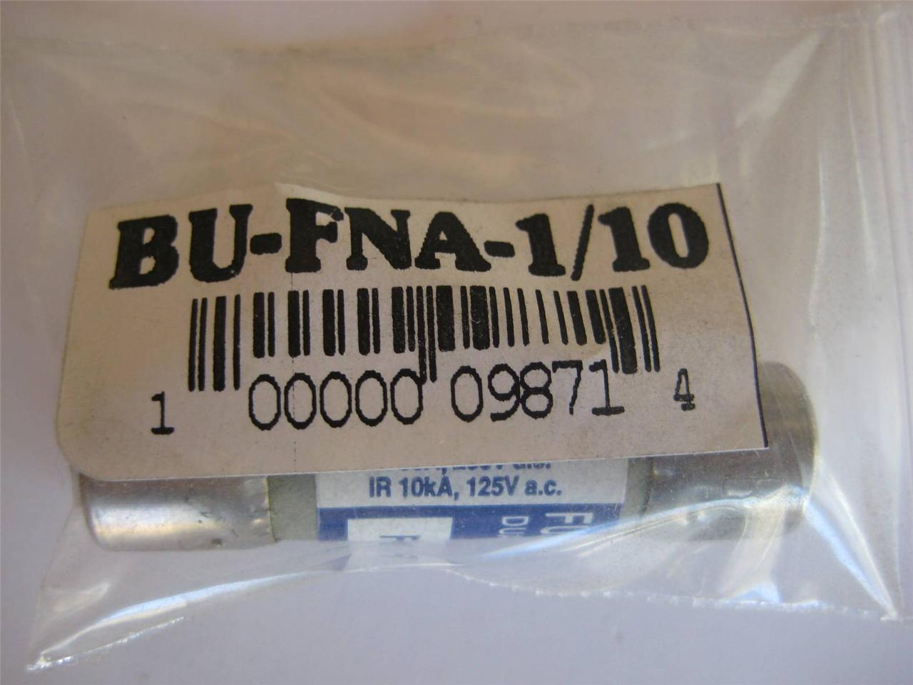 1 indicador de pin de 250 V BUSSMANN Time Delay FNA 1/10 2/10 3/10 1/2 u 8/10 amperios - Imagen 2 de 6