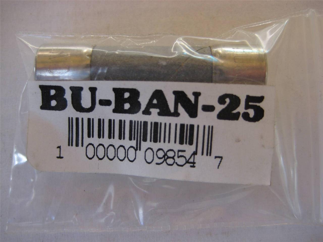 1X BUSSMANN FAST BLOW FUSE BAN 3 5 6 10 15 25 o 30 amperios 250V 13/32"" x 1-1/2"" NUEVO DE LOTE ANTIGUO - Imagen 7 de 8