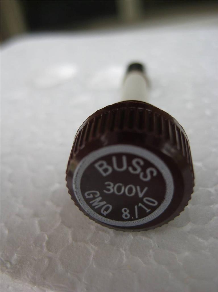 1X Retardo de fusible Bussmann GMQ 3/10, 1/2 1, 2-1/2, 3, 4 o 5 amperios 300 V con tapa - Imagen 4 de 11