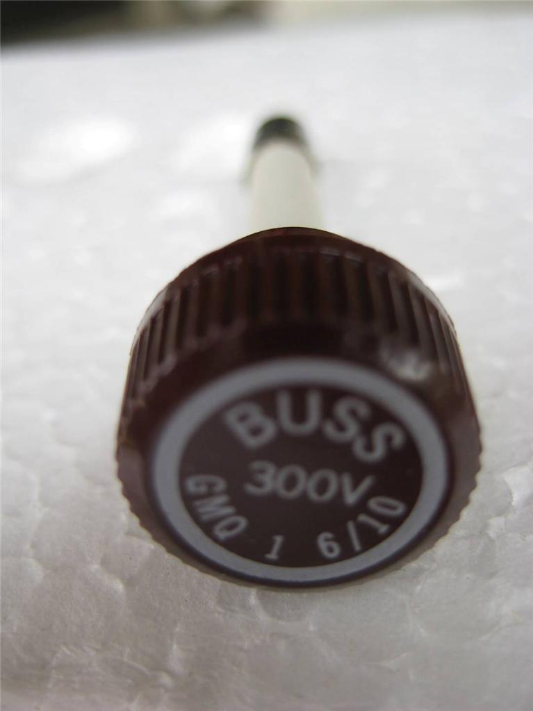1X Retardo de fusible Bussmann GMQ 3/10, 1/2 1, 2-1/2, 3, 4 o 5 amperios 300 V con tapa - Imagen 6 de 11