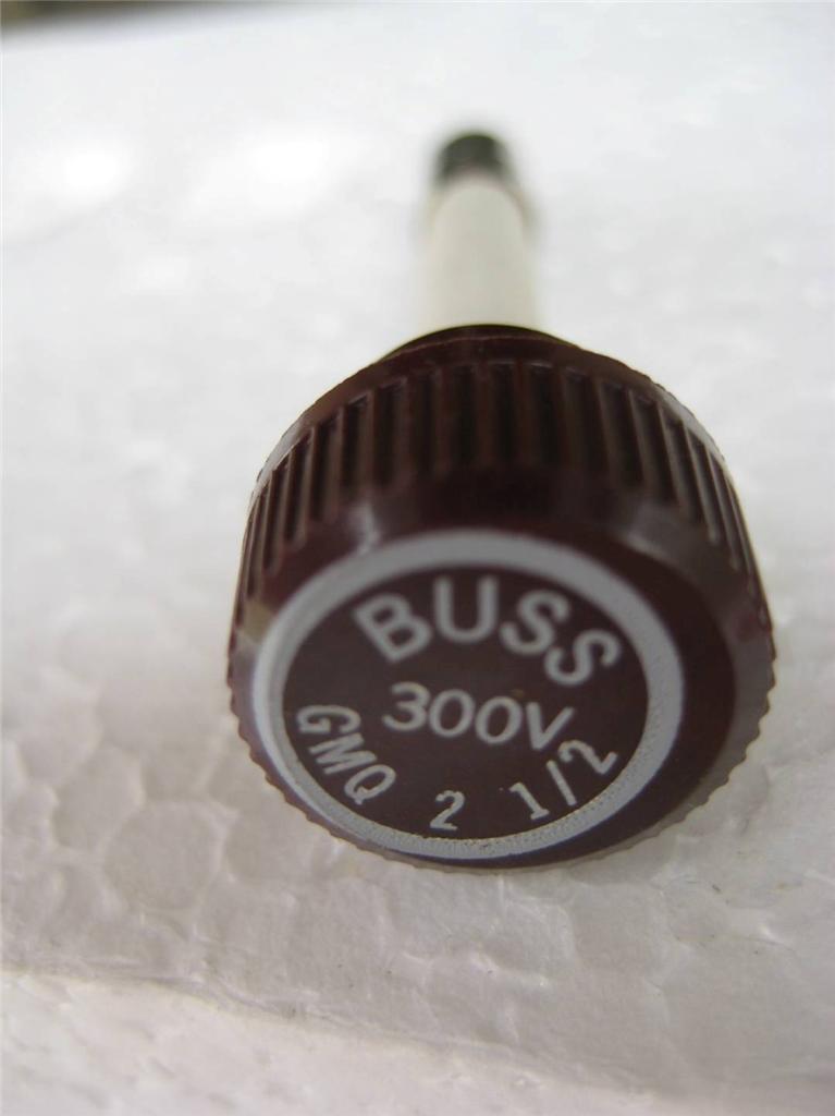 1X Retardo de fusible Bussmann GMQ 3/10, 1/2 1, 2-1/2, 3, 4 o 5 amperios 300 V con tapa - Imagen 7 de 11