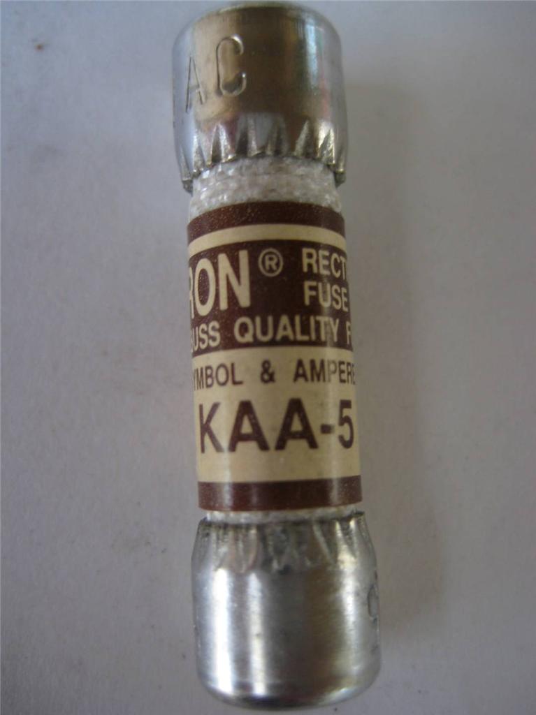 1x fusible BUSSMANN KAA 1/2 1 2 3 4 5 6 7 8 9 10 12 15 20 o 25 amperios nuevo de lote antiguo ir sf13x - Imagen 7 de 17