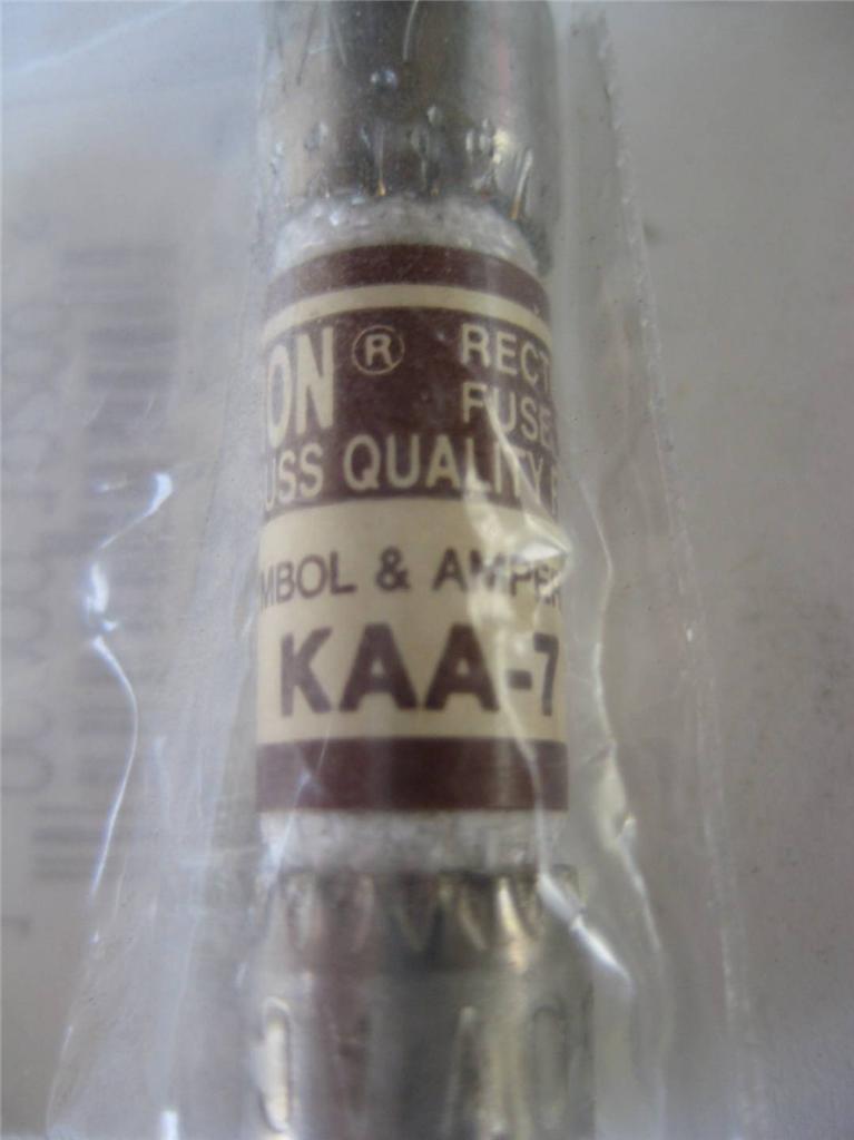 1x fusible BUSSMANN KAA 1/2 1 2 3 4 5 6 7 8 9 10 12 15 20 o 25 amperios nuevo de lote antiguo ir sf13x - Imagen 10 de 17