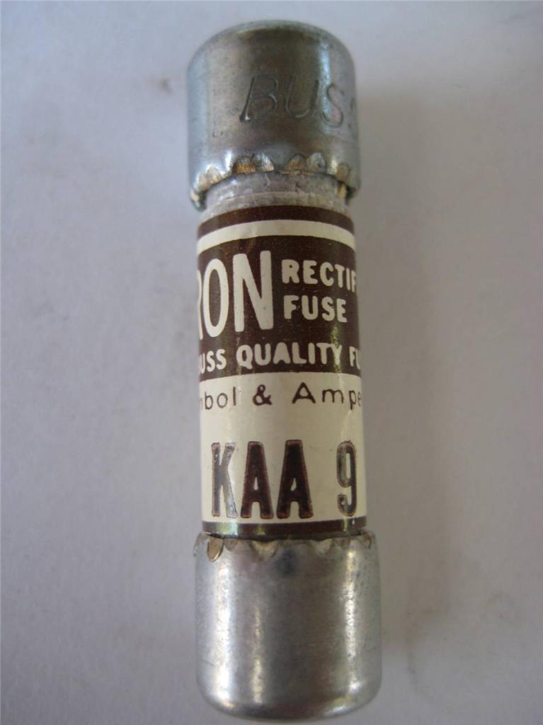 1x fusible BUSSMANN KAA 1/2 1 2 3 4 5 6 7 8 9 10 12 15 20 o 25 amperios nuevo de lote antiguo ir sf13x - Imagen 12 de 17