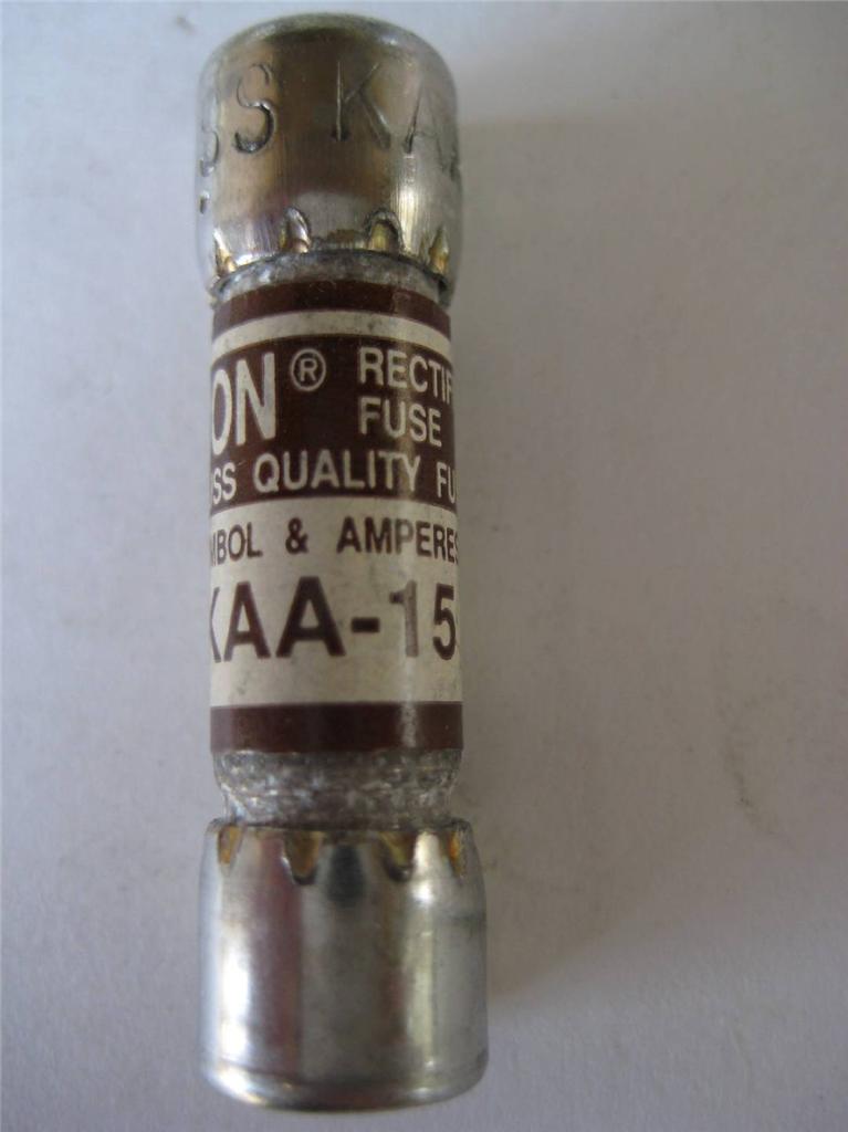 1x fusible BUSSMANN KAA 1/2 1 2 3 4 5 6 7 8 9 10 12 15 20 o 25 amperios nuevo de lote antiguo ir sf13x - Imagen 15 de 17