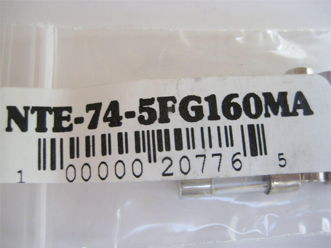 5X Littelfuse NTE Fuse 217 .125 1/8 .160 .25 1/4 4/10 .400 Amp 5x20 mm 250V Rápido - Imagen 7 de 13