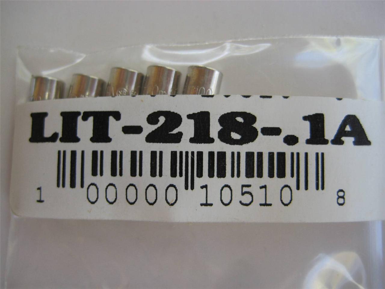 5x Littelfuse Fuse 218 .050 .080 .100 .125 .200 .315 .4 or .5A 5x20mm Slow Blow - Picture 5 of 12