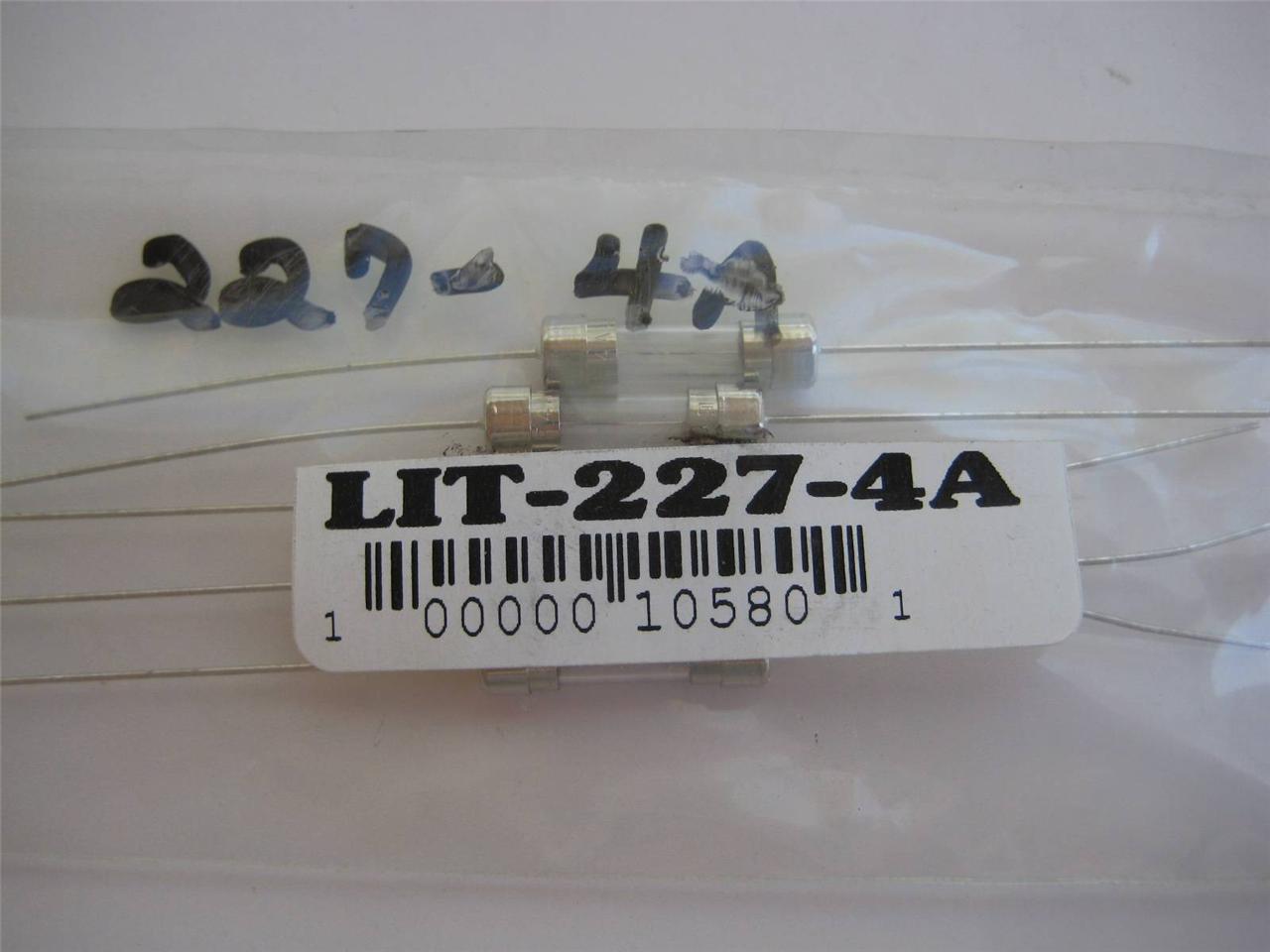5X Fusible Littelfuse 227.800 1 1.25 1.6 2.5 8 o 10 Amp 5x20mm NOS Cable Axial - Imagen 8 de 10