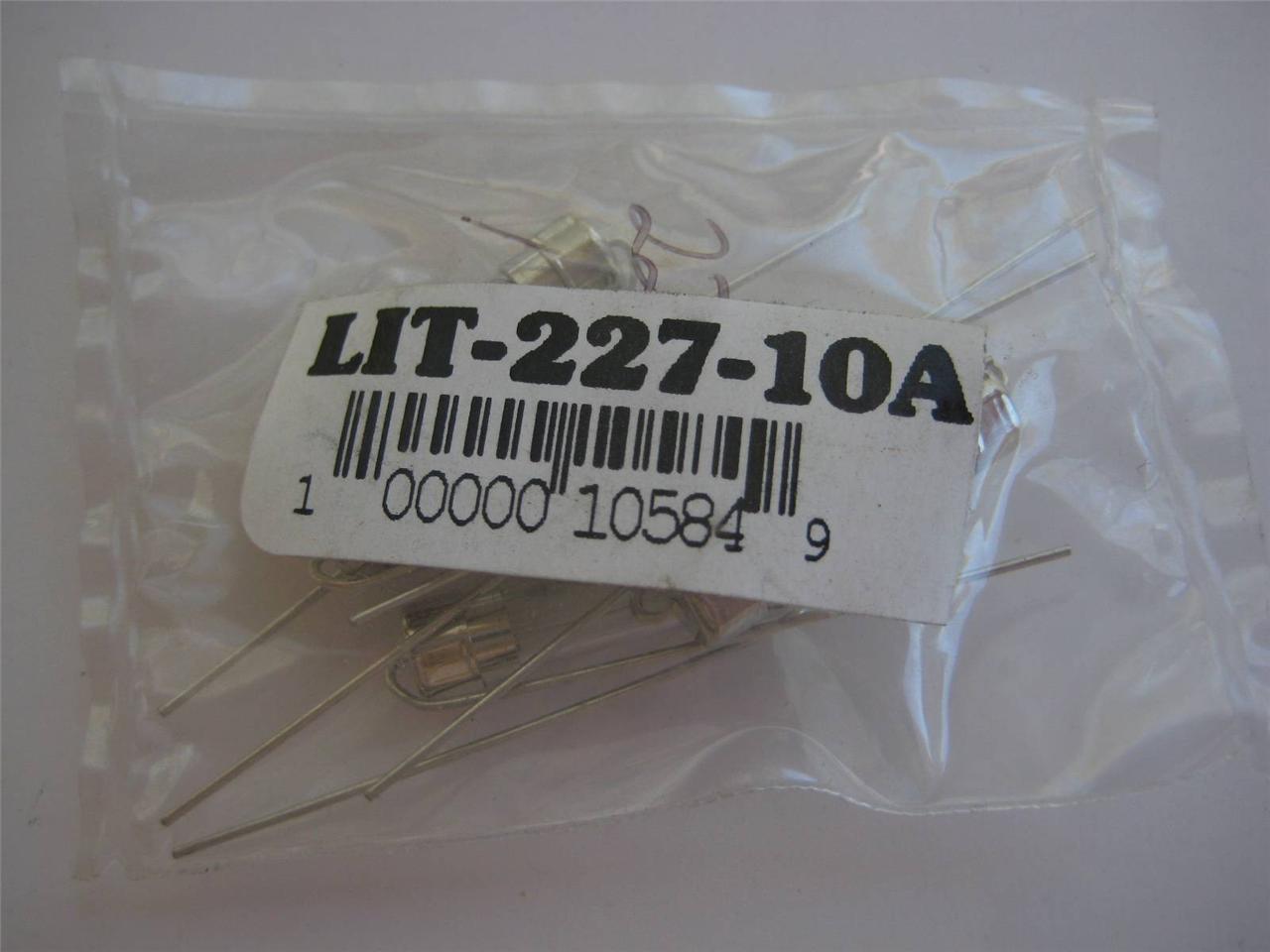 5X Fusible Littelfuse 227.800 1 1.25 1.6 2.5 8 o 10 Amp 5x20mm NOS Cable Axial - Imagen 10 de 10