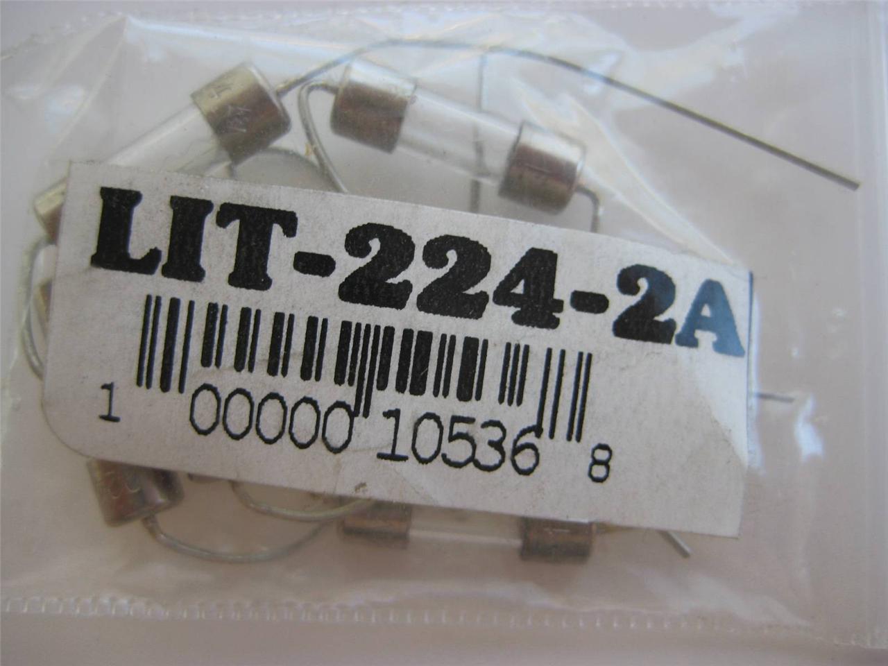 5X Littelfuse Fuse 224 .250 .500 .750 1 1.5 2 2.5 3.5 4 5 6 7 8 o 10 2AG NUEVO DE LOTE ANTIGUO - Imagen 6 de 15