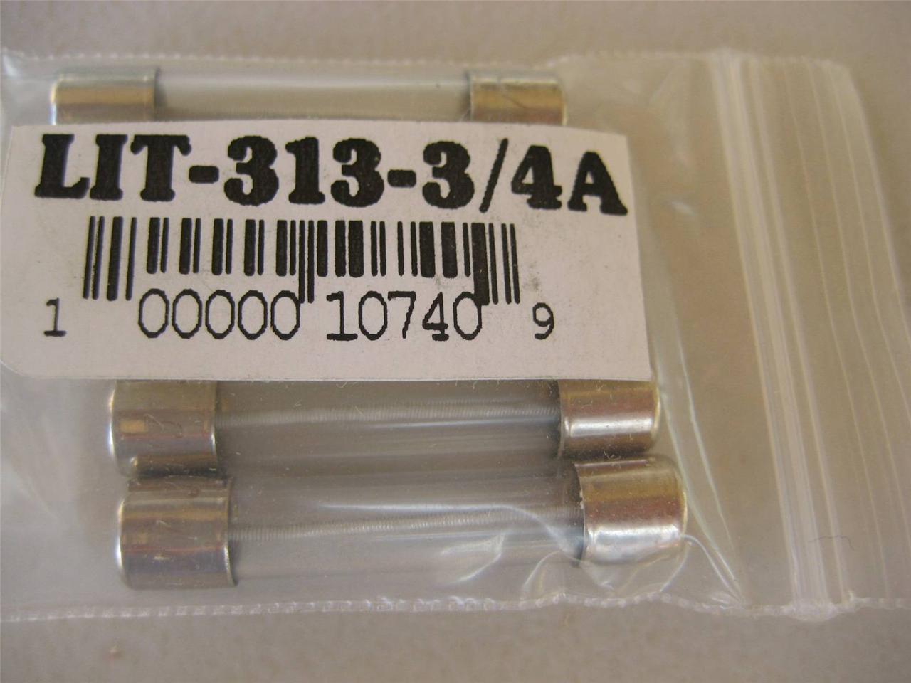 5X Littelfuse Fuse 313 2/10 3/10 4/10 1/2 6/10 7/10 3/4 1 1-2/10 1-1/4 or 1.5 A - Picture 8 of 13