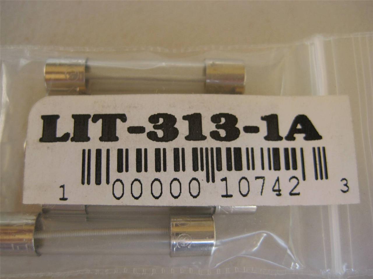 5X Littelfuse Fuse 313 2/10 3/10 4/10 1/2 6/10 7/10 3/4 1 1-2/10 1-1/4 or 1.5 A - Picture 10 of 13