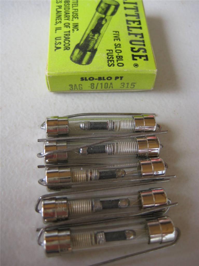 5 Littelfuse Fuse 315 1/2 7/10 8/10 3/4 1 1-2/10 1-1/4 1-1/2 1-6/10 o 1-8/10 PT - Imagen 4 de 10
