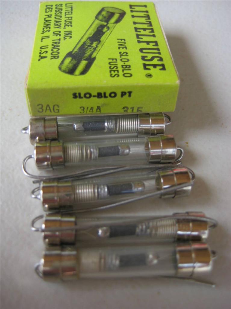 5 Littelfuse Fuse 315 1/2 7/10 8/10 3/4 1 1-2/10 1-1/4 1-1/2 1-6/10 o 1-8/10 PT - Imagen 5 de 10