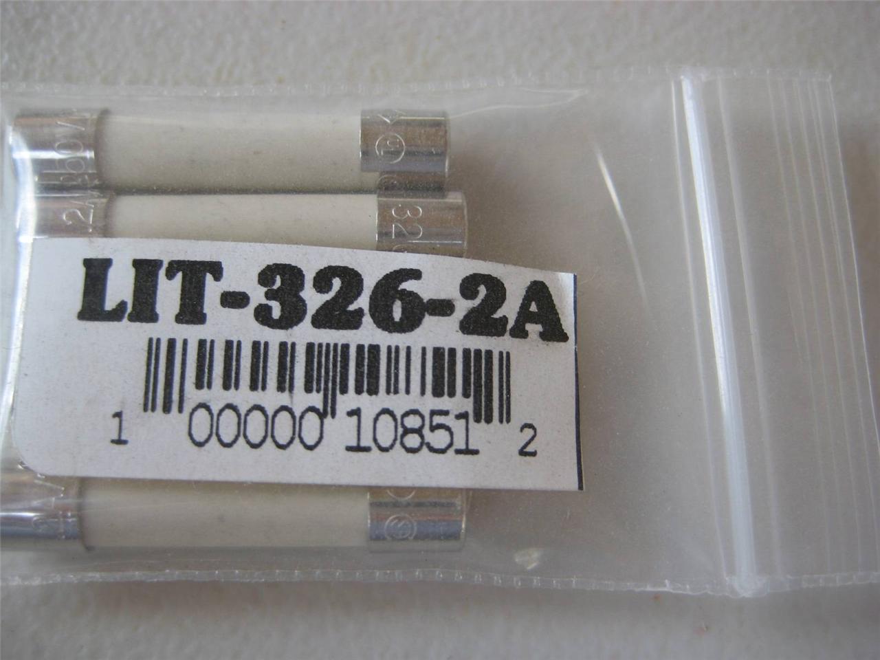 5X Littelfuse Fuse 326 1/4 1/2 6/10 3/4 1 1-1/2 2 o 2-1/2 Amp Slo-Blo 3AB MDA - Imagen 8 de 9