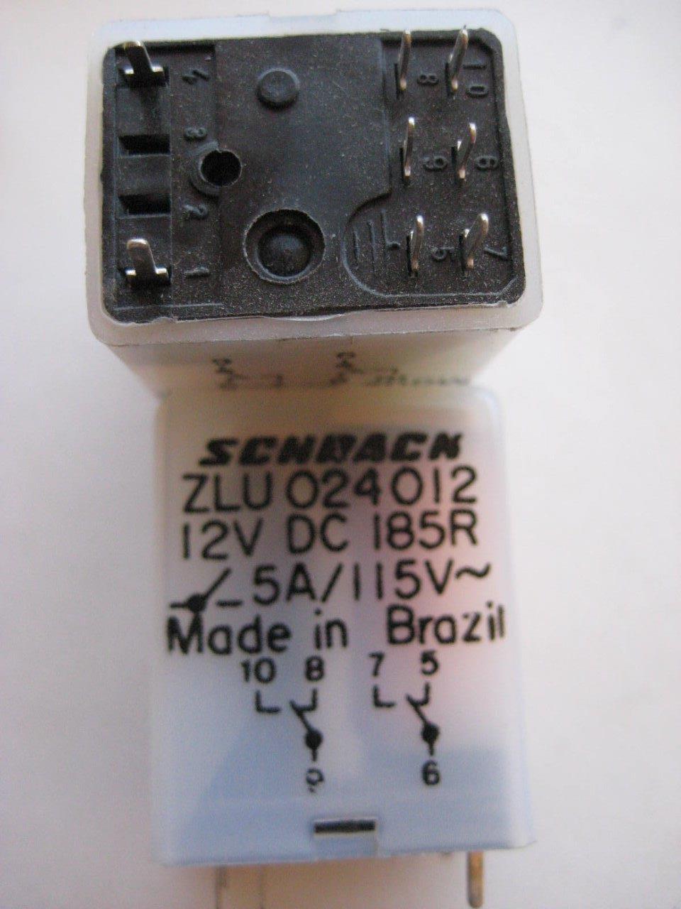 1x NTE Schrack Relay R16-11A5 R16-11D5 5 12 24 or 115 5 Amp DC AC DPDT Mini NEW - Picture 4 of 6