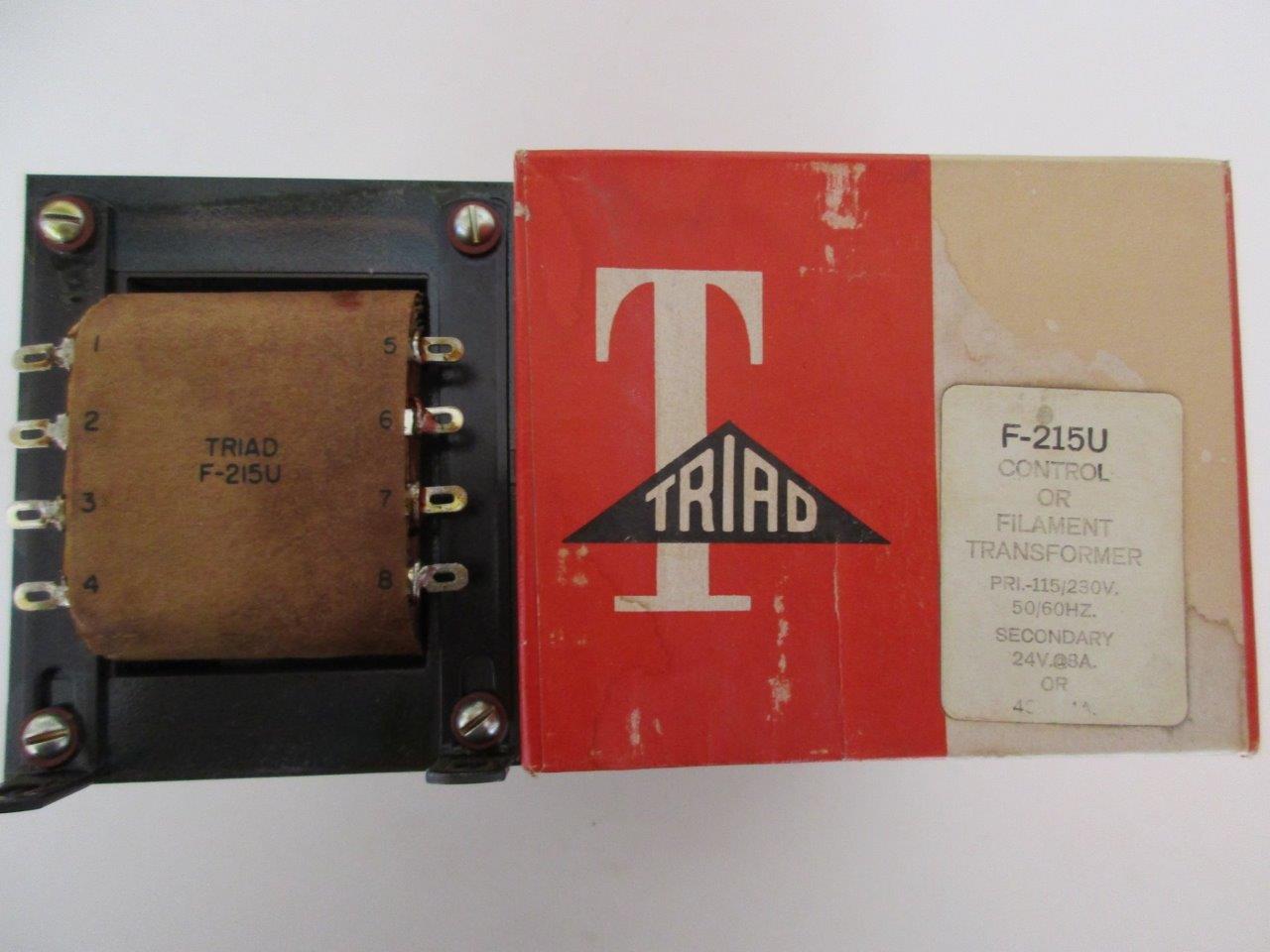 TRIAD Control Transformer Dual Sec 48vac CT 24v @ .25 .5 OR 2 Amp Pri 115/230v - Picture 5 of 5