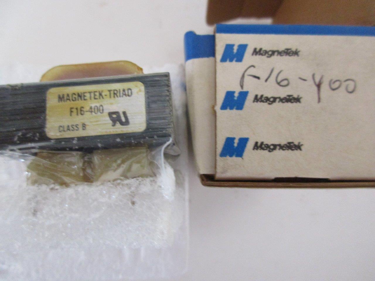 TRIAD Trasformatore Split Bobina Doppio Sec 8 o 16 VCT @ .15.3.4.8 o 1.6 Amp - Foto 3 di 4
