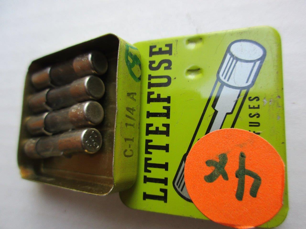 4 o 5X Littelfuse Fuse C 332 3/16 1/4 3/10 4/10 1/2 7/10 3/4 1 o 1-1/4 A 250V - Imagen 10 de 10