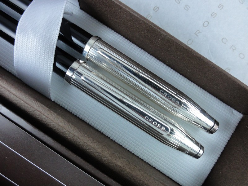 Cross Century II Sterling Silver & Black Selectip Rollerball Pen and