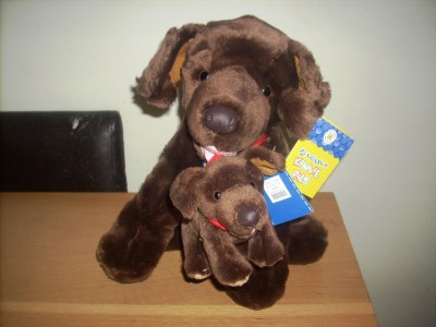 chocolate lab stuffed animal build a bear