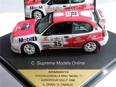 TOYOTA COROLLA WRC ACROPOLIS MOBIL RALLY ZIVAS FAKALIS eBay