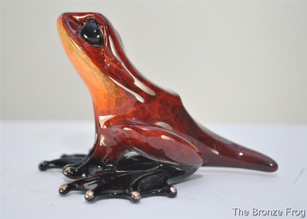 POLLYWOGG Frogman Tim Cotterill Bronze Frog SOLD OUT Polly eBay