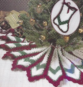 46x crochet pattern for ripple christmas tree skirt 46x crochet pattern for ripple christmas tree skirt