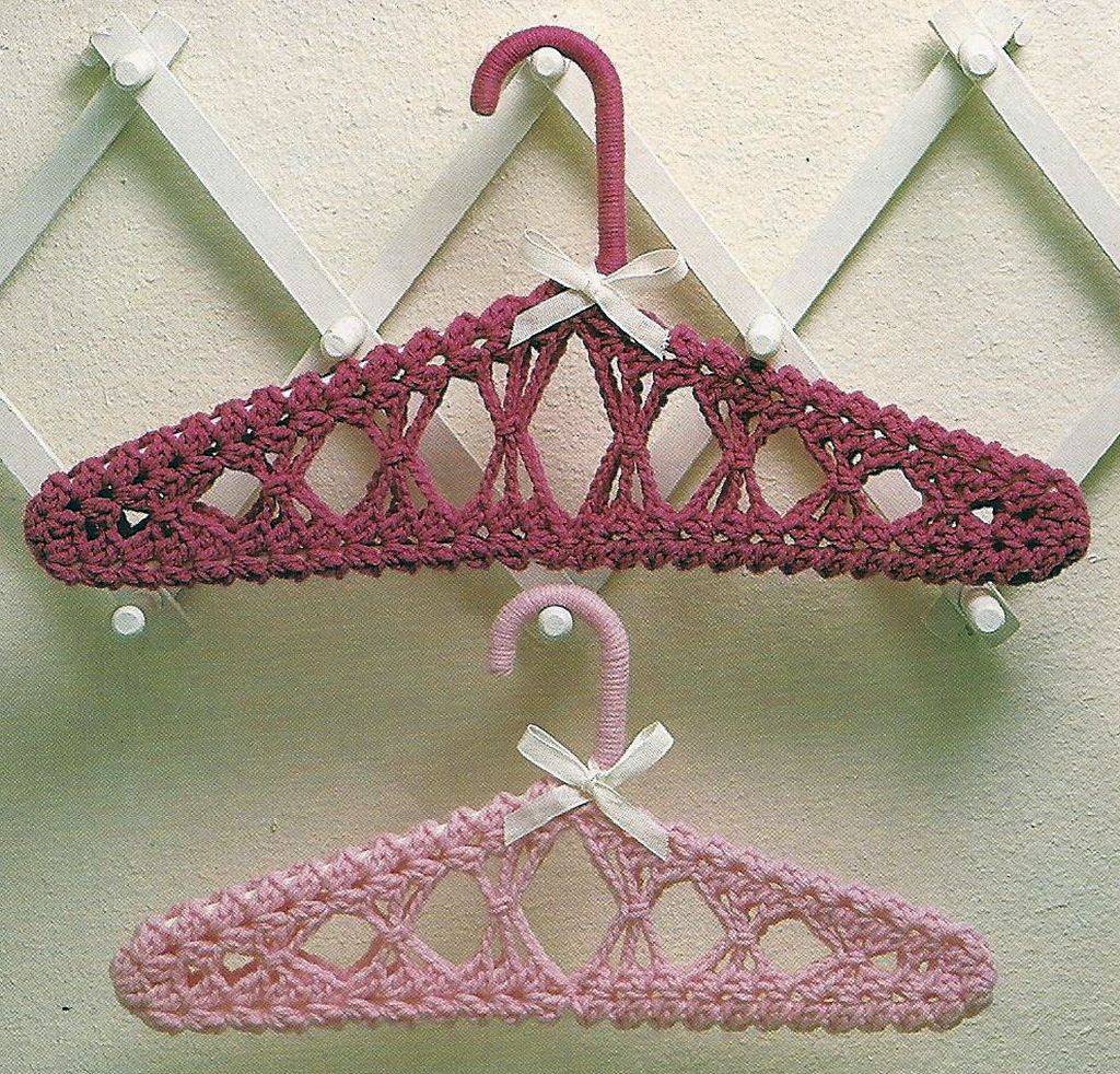5M CROCHET PATTERN FOR Fancy Clothes Hanger Cover 2 Sizes eBay
