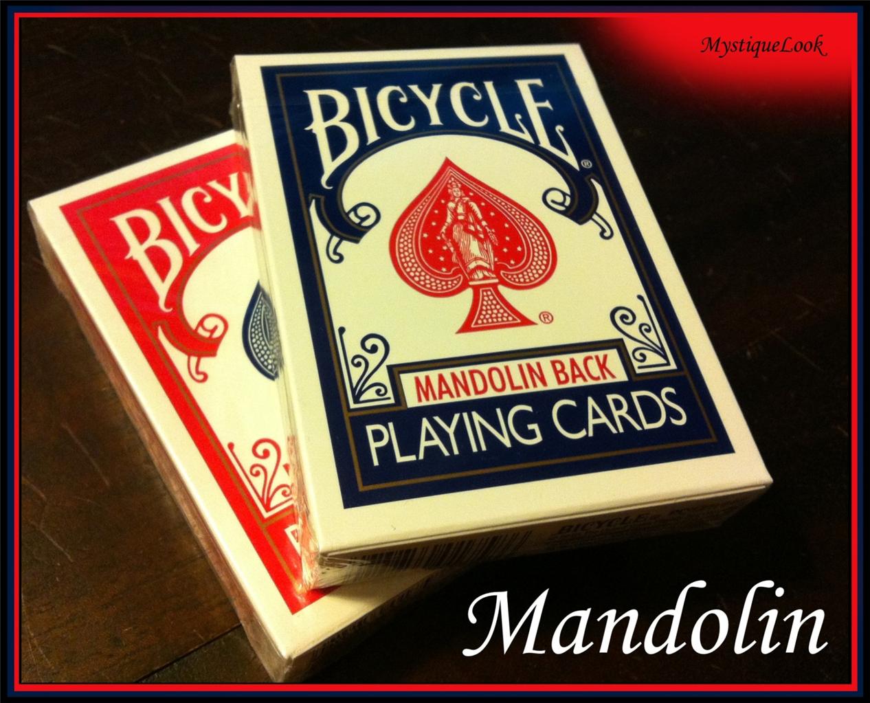 Two Decks Mandolin Back 809 Bicycle Bicycle Air Cushion Finish Playing