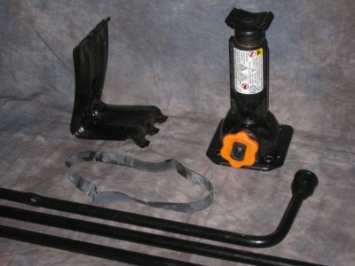 Envoy Trailblazer Bravada Oem Spare Tire Jack Assembly Ebay