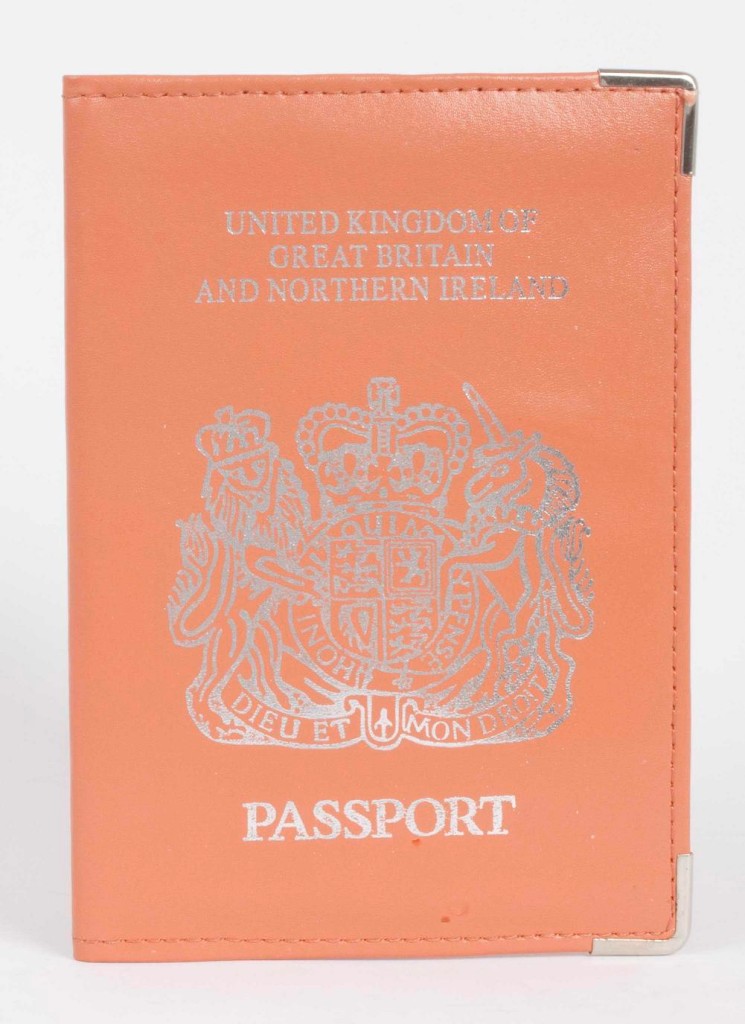 Real Leather UK Travel Passport Cover Holder Protector Case eBay