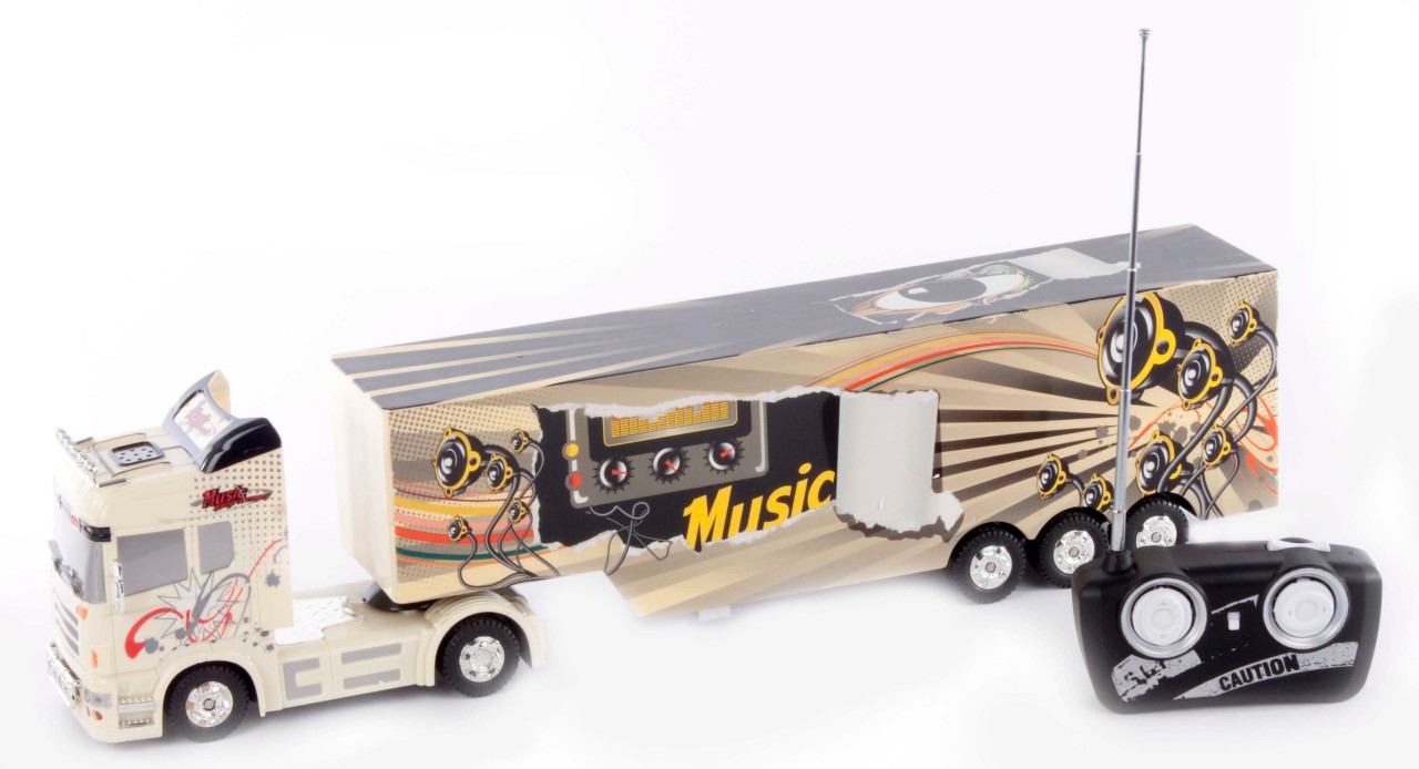radio controlled articulated lorry