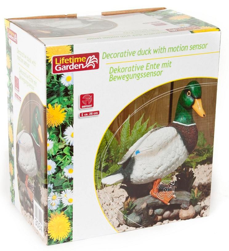 Large Decorative Ornamental Garden Motion Sensor With Sound Farm Birds