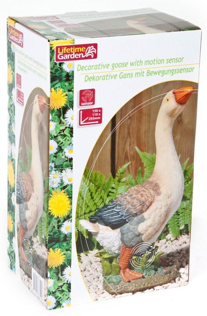 Large Decorative Ornamental Garden Motion Sensor With Sound Farm Birds