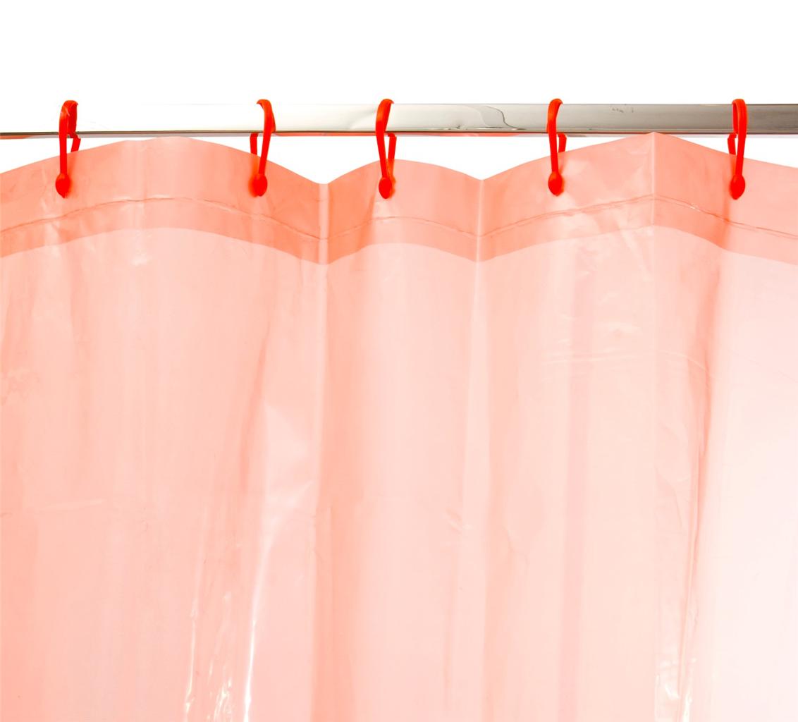 12 Hole Plastic PVC Shower Bath Curtain Cover Water Splash Proof 12