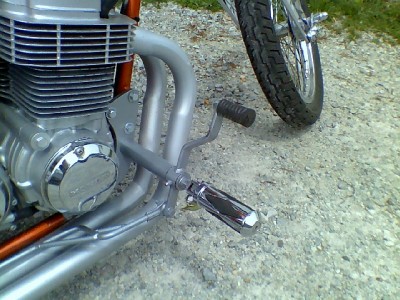 Honda cb750 forward controls #3