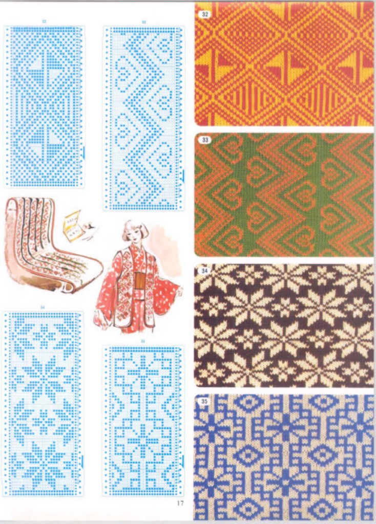 Brother Knitting Machine Punchcard Pattern Book Vol 2