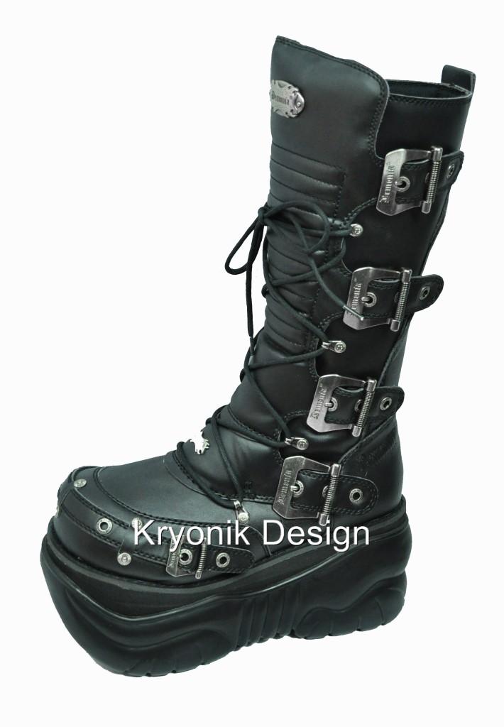demonia platform boots men