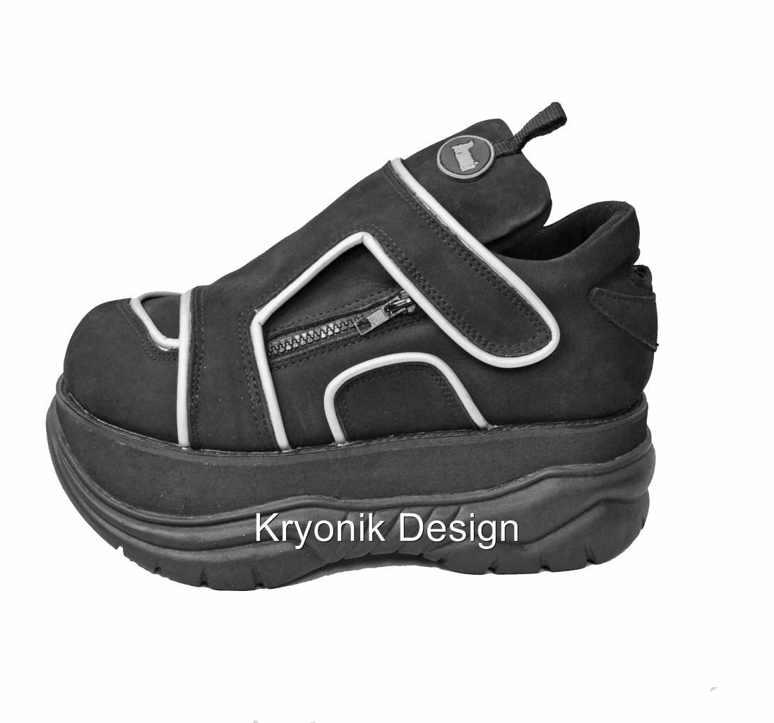demonia sneakers platform