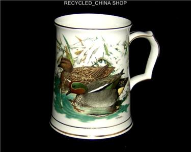 HAMMERSLEY FINE BONE CHINA GAME BIRDS TANKARD "TEAL"