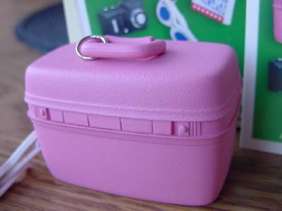 barbie train case