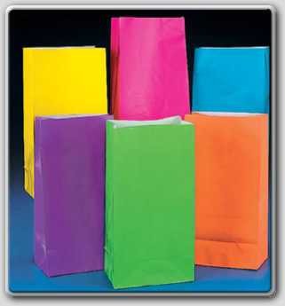 12-Neon-Paper-Party-Bags-Kids-Birthday-Parties-Favours-Decorations